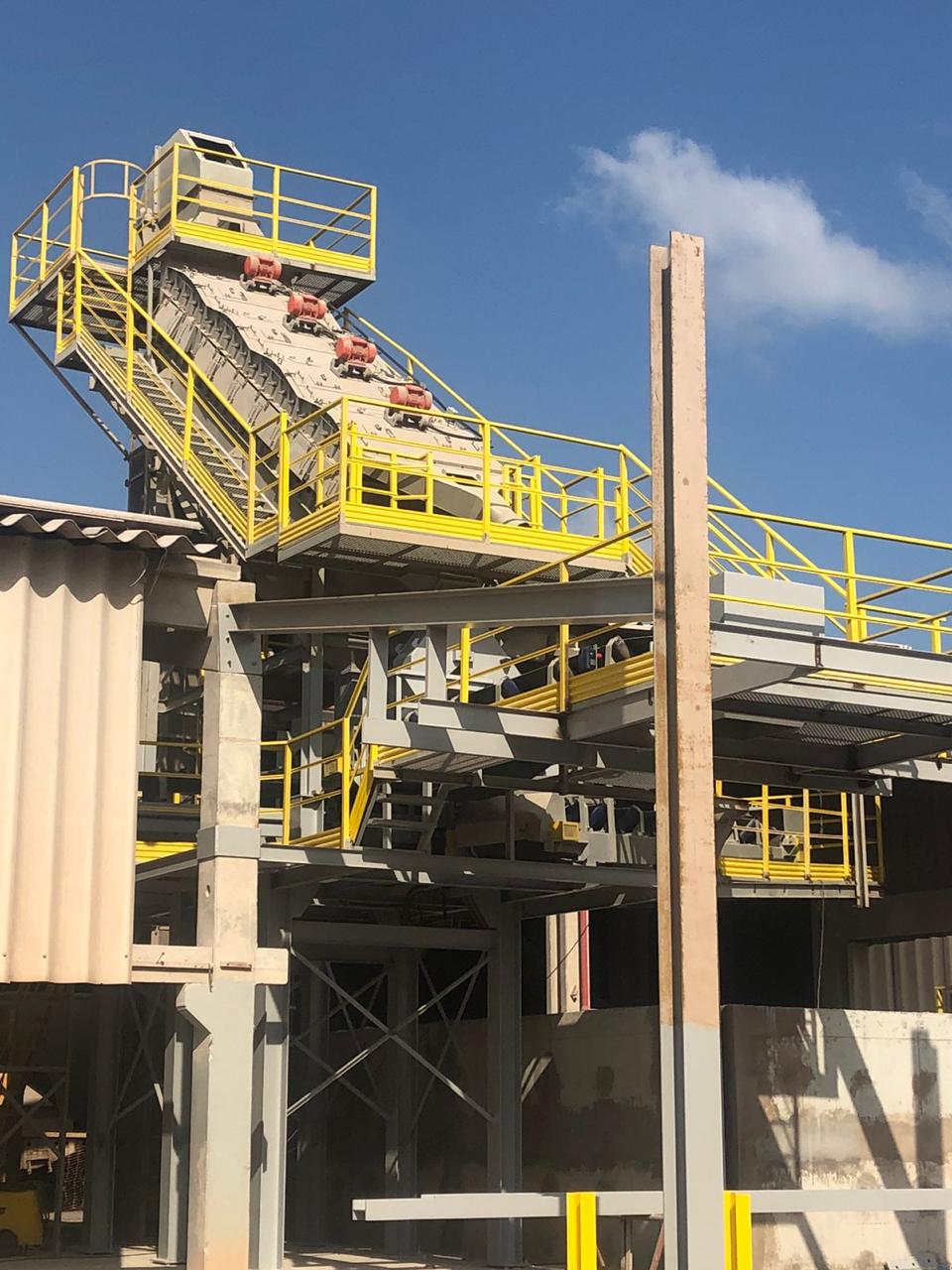 Peneiramento 120 ton/h